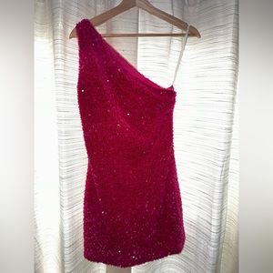 One Shoulder Homecoming dress
